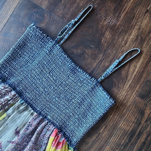 Young Threads Patchwork Maxi Dress - Picture 2 of 8